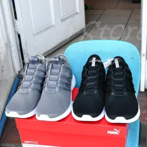 Size 13 black gray Puma Men's Star Vital Sneaker. Price is for  2 pairs