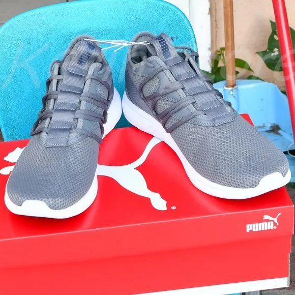 Size 13 black gray Puma Men's Star Vital Sneaker. Price is for  2 pairs