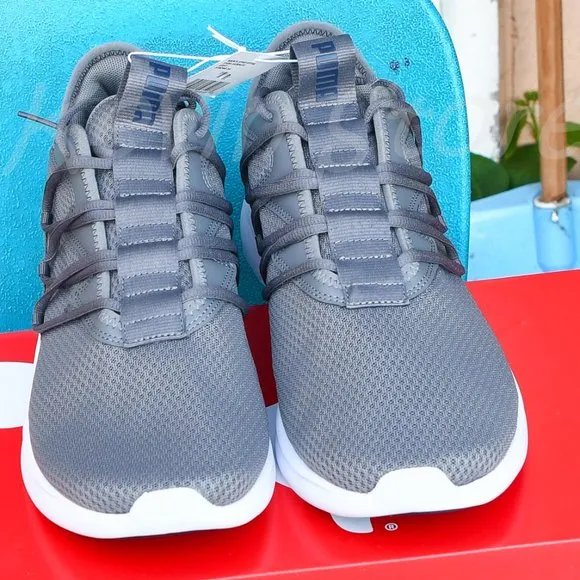 Size 13 black gray Puma Men's Star Vital Sneaker. Price is for  2 pairs