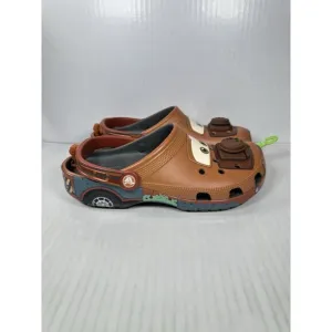 Size 8M/10W Crocs Cars Classic Clog Mater Tow Hook Disney Pixar 209371-0DA NEW