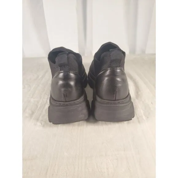 Size 9.5 Black Valentino Sneakers‎ Stretch Slip On Shoes
