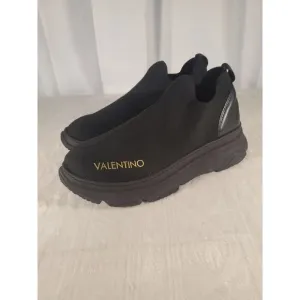 Size 9.5 Black Valentino Sneakers‎ Stretch Slip On Shoes