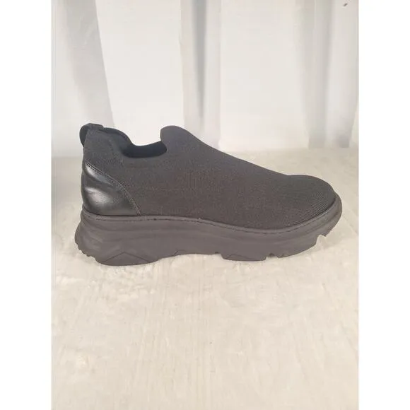 Size 9.5 Black Valentino Sneakers‎ Stretch Slip On Shoes