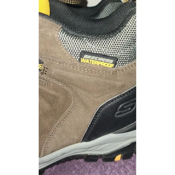 Skechers Men's Rickter-Branson Waterproof Hiking Boot Shoe Sz. 10 Excellent