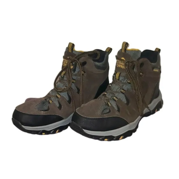 Skechers Men's Rickter-Branson Waterproof Hiking Boot Shoe Sz. 10 Excellent