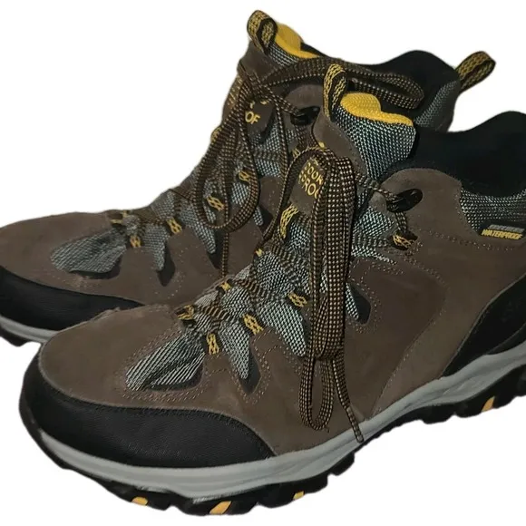 Skechers Men's Rickter-Branson Waterproof Hiking Boot Shoe Sz. 10 Excellent