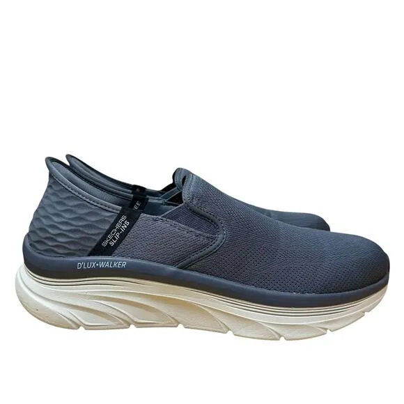 SKECHERS Men’s US 11 Grey Relaxed Fit Hands Free Slip-ins Walking Comfort Shoes
