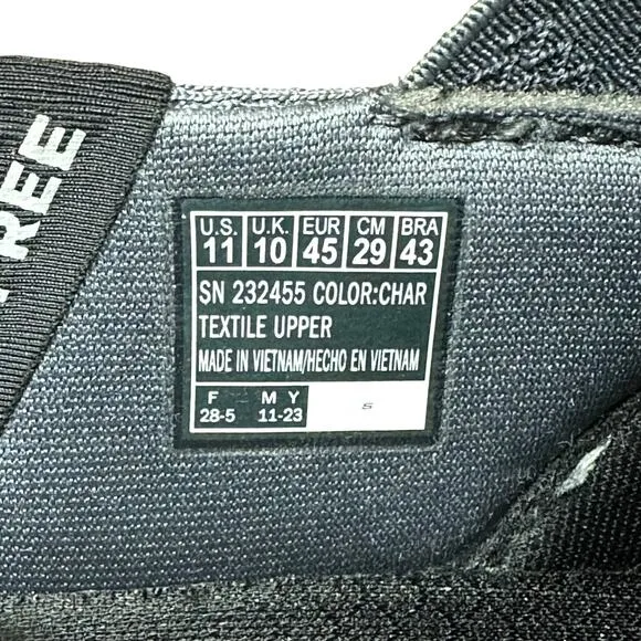 SKECHERS Men’s US 11 Grey Relaxed Fit Hands Free Slip-ins Walking Comfort Shoes