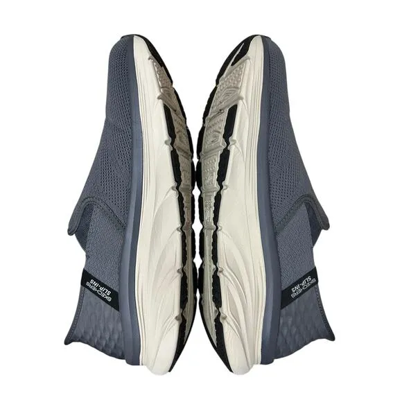 SKECHERS Men’s US 11 Grey Relaxed Fit Hands Free Slip-ins Walking Comfort Shoes