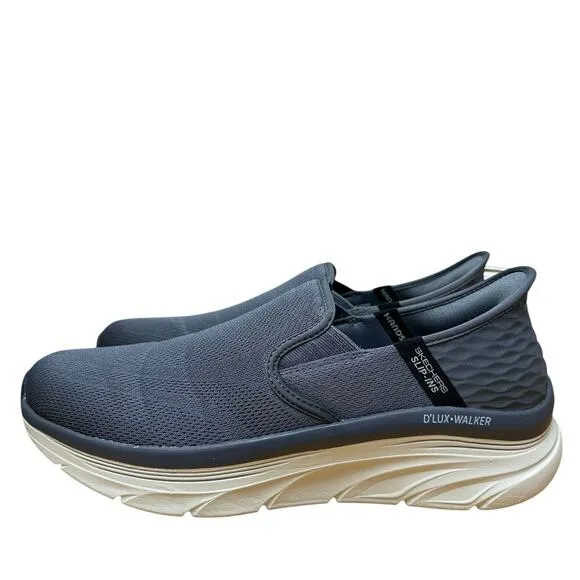 SKECHERS Men’s US 11 Grey Relaxed Fit Hands Free Slip-ins Walking Comfort Shoes