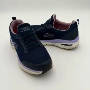 Skechers Work Arch Fit Serena Slip On Slip Resistant Tennis Shoes Sneakers 6.5