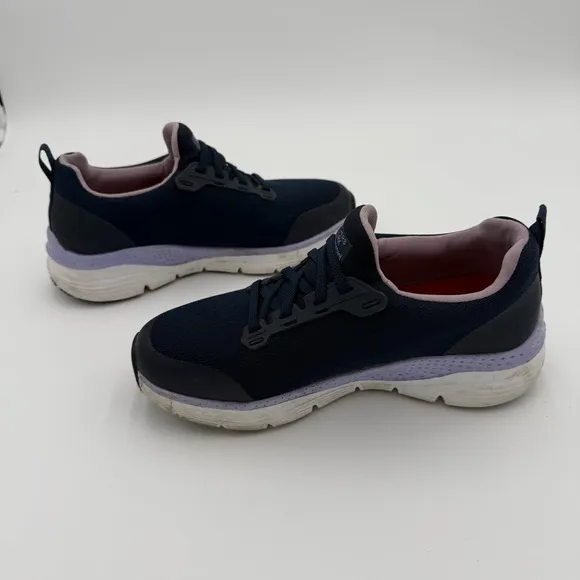 Skechers Work Arch Fit Serena Slip On Slip Resistant Tennis Shoes Sneakers 6.5
