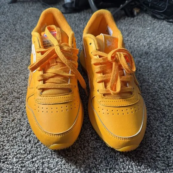 Sneaker REEBOK Classic Leather Shoes POP SICLE 5 1/2 Popsicle‎