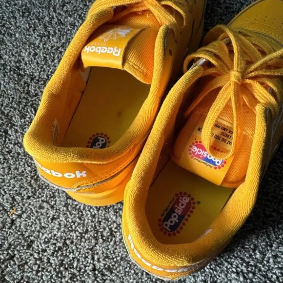 Sneaker REEBOK Classic Leather Shoes POP SICLE 5 1/2 Popsicle‎