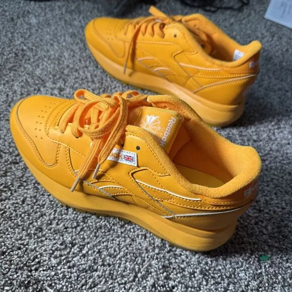 Sneaker REEBOK Classic Leather Shoes POP SICLE 5 1/2 Popsicle‎