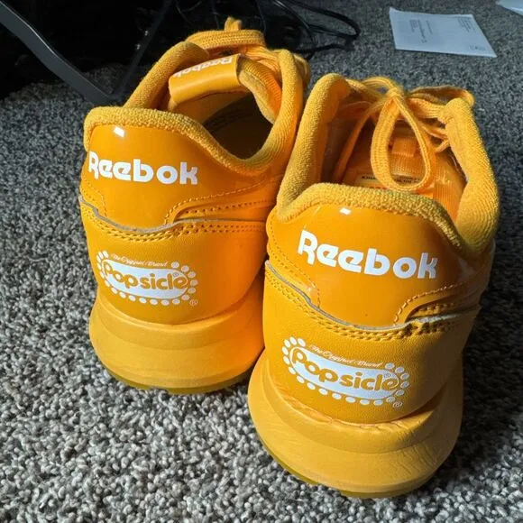 Sneaker REEBOK Classic Leather Shoes POP SICLE 5 1/2 Popsicle‎