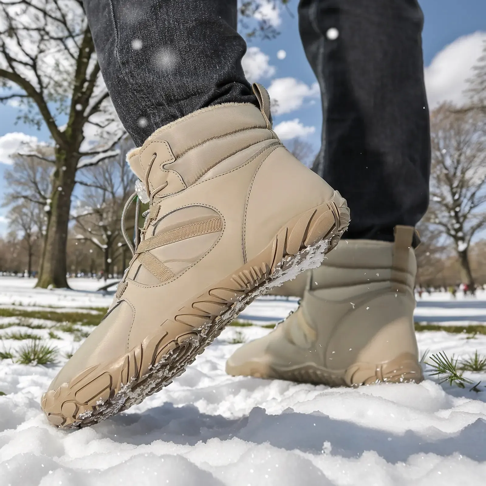 SnowShield - Water-Resistant Winter Barefoot Shoes (Unisex) (1 1 FREE)
