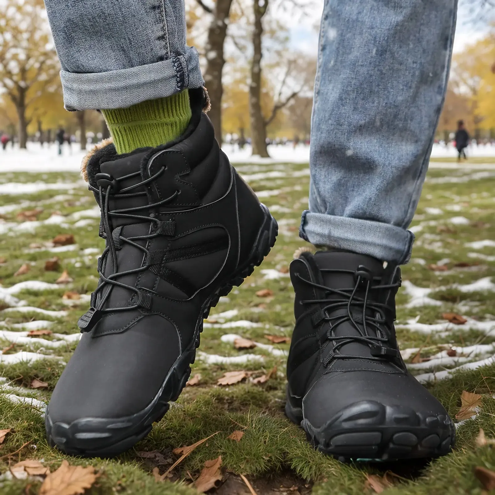 SnowShield - Water-Resistant Winter Barefoot Shoes (Unisex) (1 1 FREE)