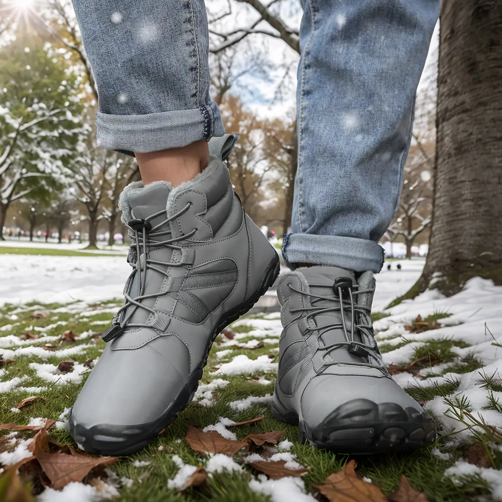 SnowShield - Water-Resistant Winter Barefoot Shoes (Unisex) (1 1 FREE)