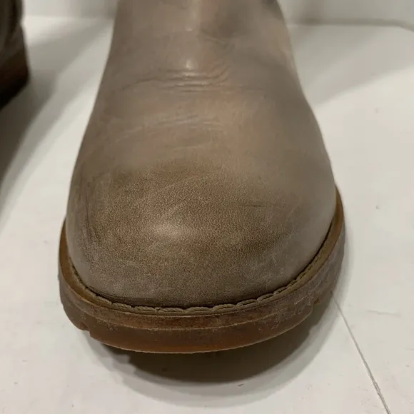 Sofft Genuine Leather Lace Up Boots “Sharnell ll” grey