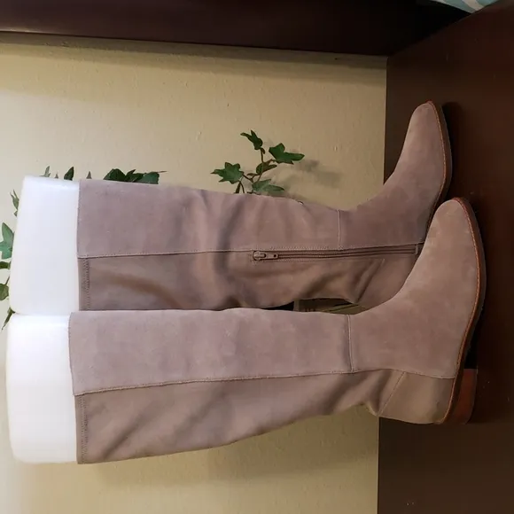 Sole Society - Ideltta Tall Shaft Taupe Boot