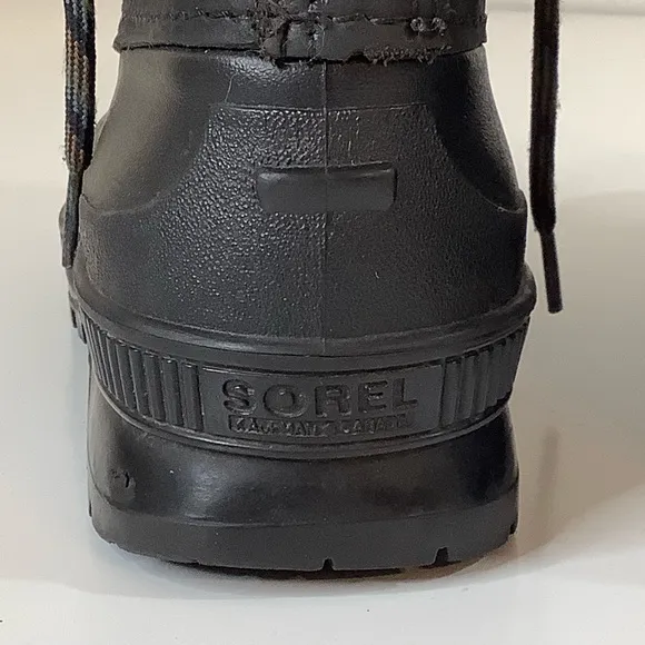 Sorel Badger waterproof fur lined winter snow boots SZ 8