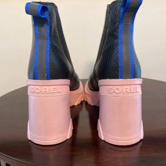 Sorel Brex heeled Chelsea boots