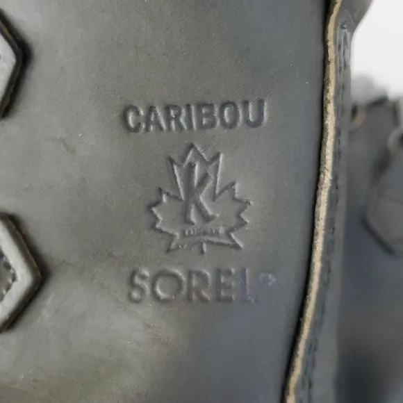 Sorel Caribou Boots Gray Size 6