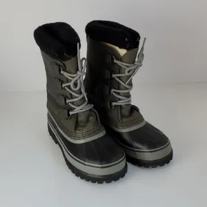 Sorel Caribou Boots Gray Size 6