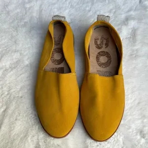 Sorel Ella slip on suede flat shoes
