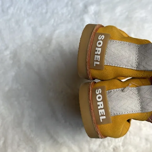 Sorel Ella slip on suede flat shoes