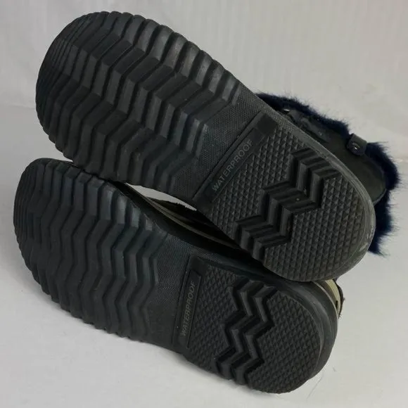 Sorel Joan Of Arctic Boots Obsidian Waterproof Winter Shoe Women's Size 6