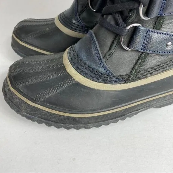 Sorel Joan Of Arctic Boots Obsidian Waterproof Winter Shoe Women's Size 6