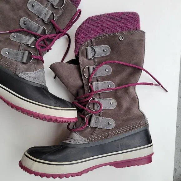 Sorel Joan OF Arctic Knit Shale NL2084051
