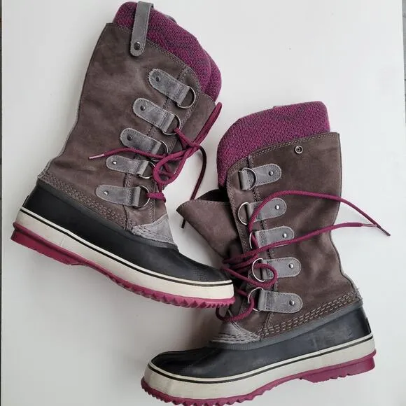 Sorel Joan OF Arctic Knit Shale NL2084051