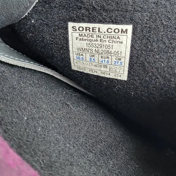 Sorel Joan OF Arctic Knit Shale NL2084051