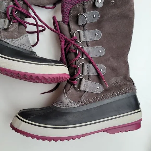Sorel Joan OF Arctic Knit Shale NL2084051