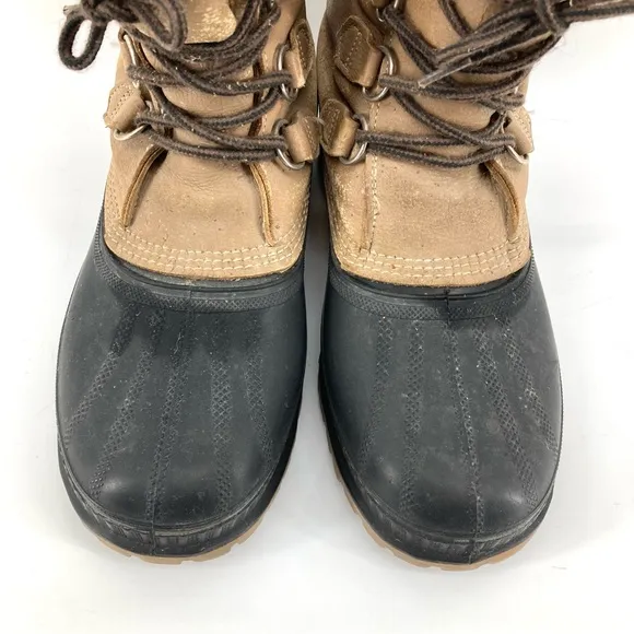 Sorel Kaufman Men's Caribou Boot Waterproof Winter Boots Buff