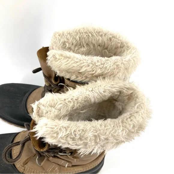 Sorel Kaufman Men's Caribou Boot Waterproof Winter Boots Buff