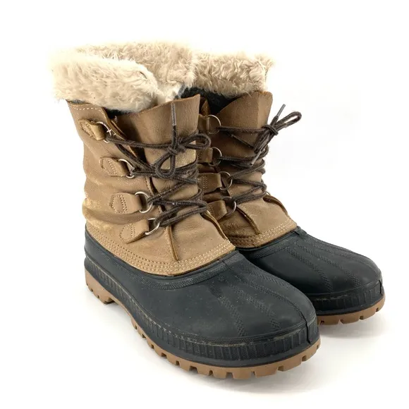 Sorel Kaufman Men's Caribou Boot Waterproof Winter Boots Buff