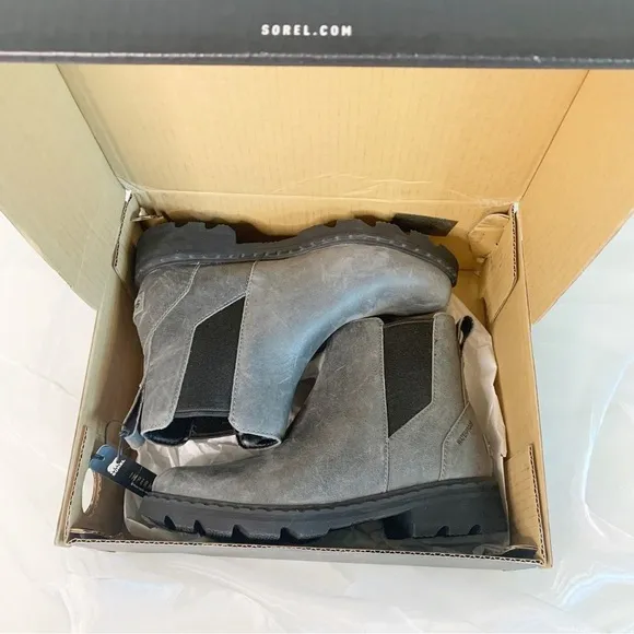 Sorel Lennox Chelsea Boots - Quarry - Women's