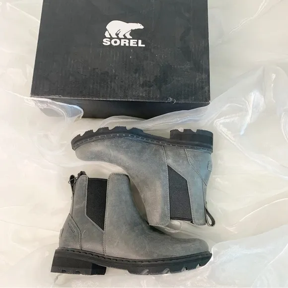 Sorel Lennox Chelsea Boots - Quarry - Women's