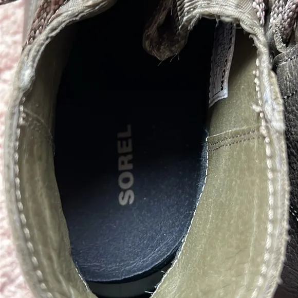 Sorel sandy wedges lace ups waterproof ankle boots