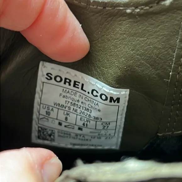 Sorel sandy wedges lace ups waterproof ankle boots