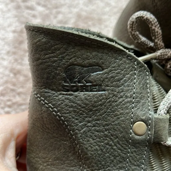 Sorel sandy wedges lace ups waterproof ankle boots