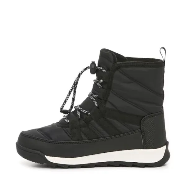 SOREL Whitney II Short Waterproof Insulated Boot, Toddler Size 9, Black, NWT