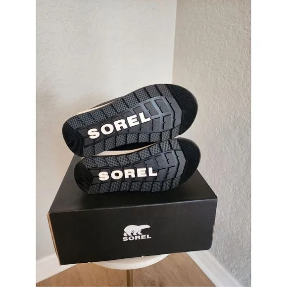 SOREL Whitney II Short Waterproof Insulated Boot, Toddler Size 9, Black, NWT