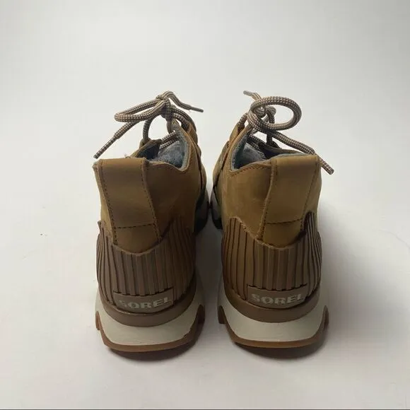 Sorel Kinetic Caribou Boots Sneakers Camel Brown Quarry Grey