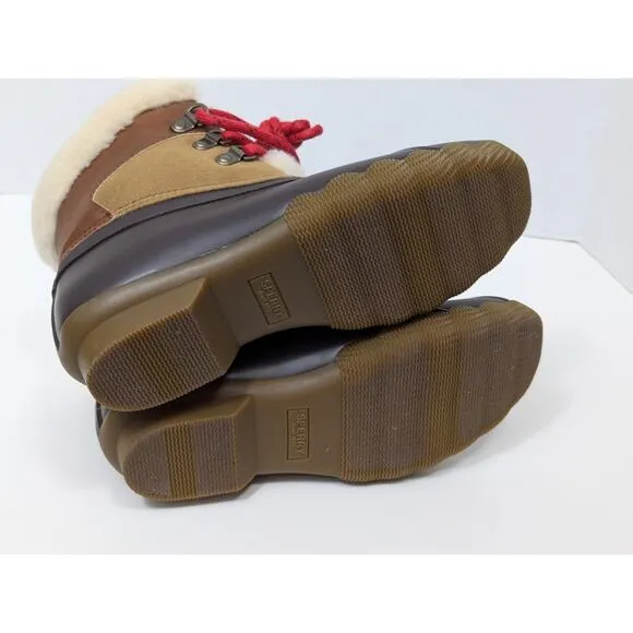Sperry Alpine Saltwater Big Kid Size 5M Brown/Black NEW (no box)