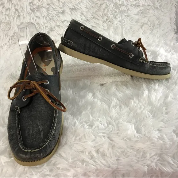 Sperry Authentic Original Boardwalk Men's Navy Boat Shoes SIZE 10M